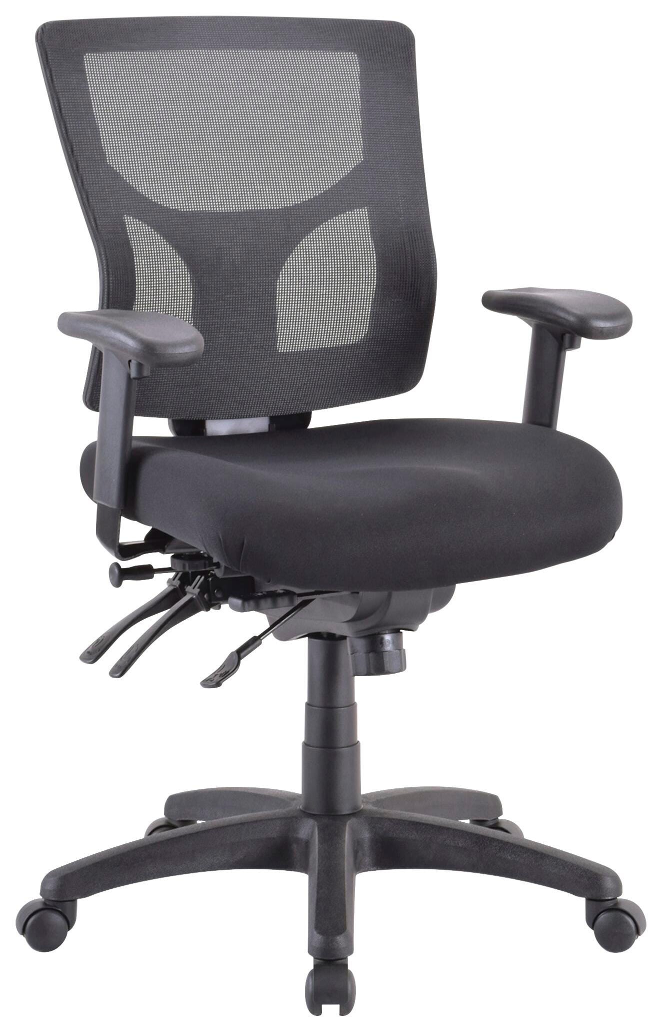 Classroom Select Executive Mesh Back Chair, 24 x 24 x 39 Inches, Black 2006060